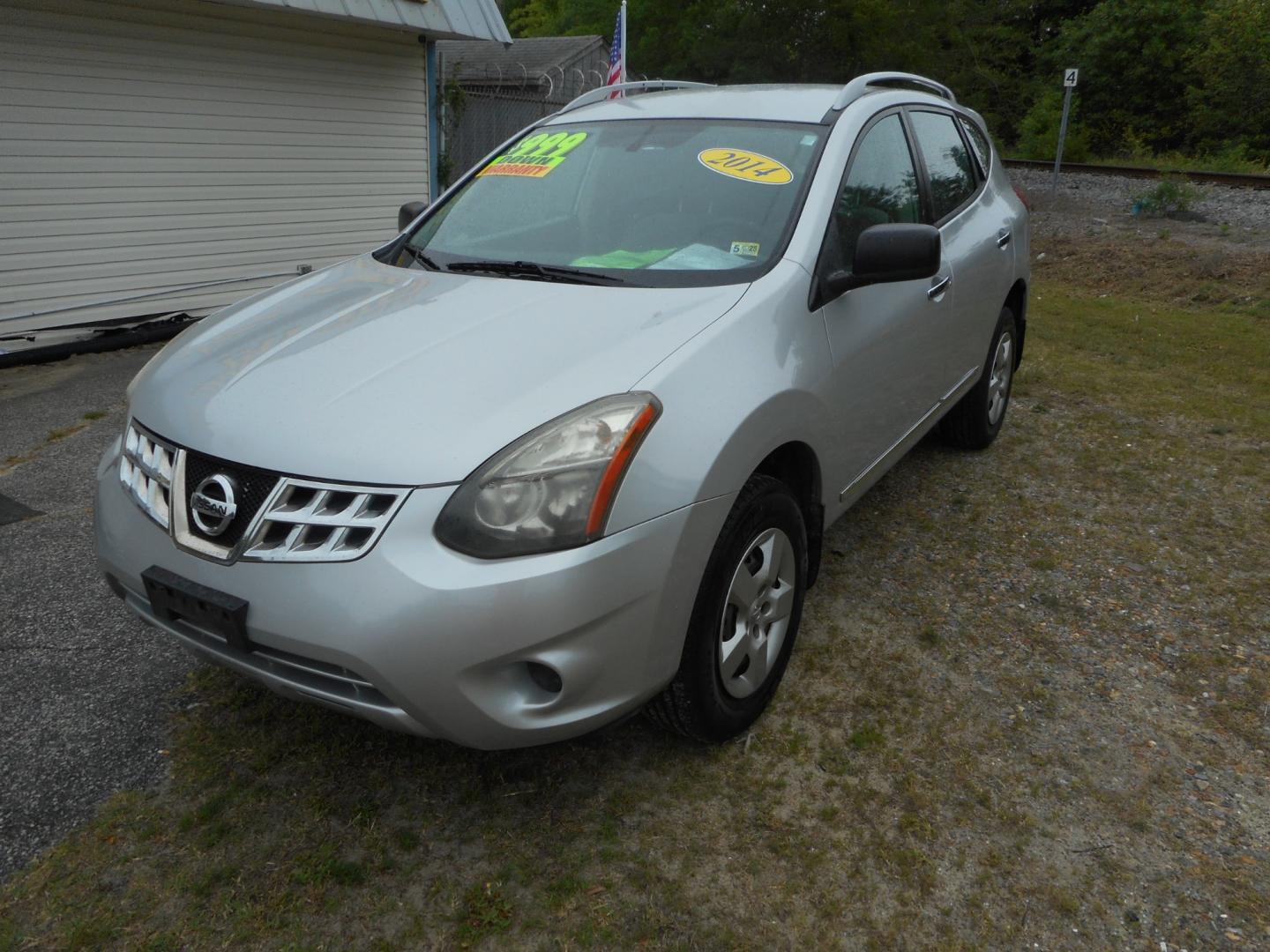 2014 Gray Nissan Rogue (JN8AS5MV4EW) , located at 2553 Airline Blvd, Portsmouth, VA, 23701, (757) 488-8331, 36.813889, -76.357597 - Photo#1